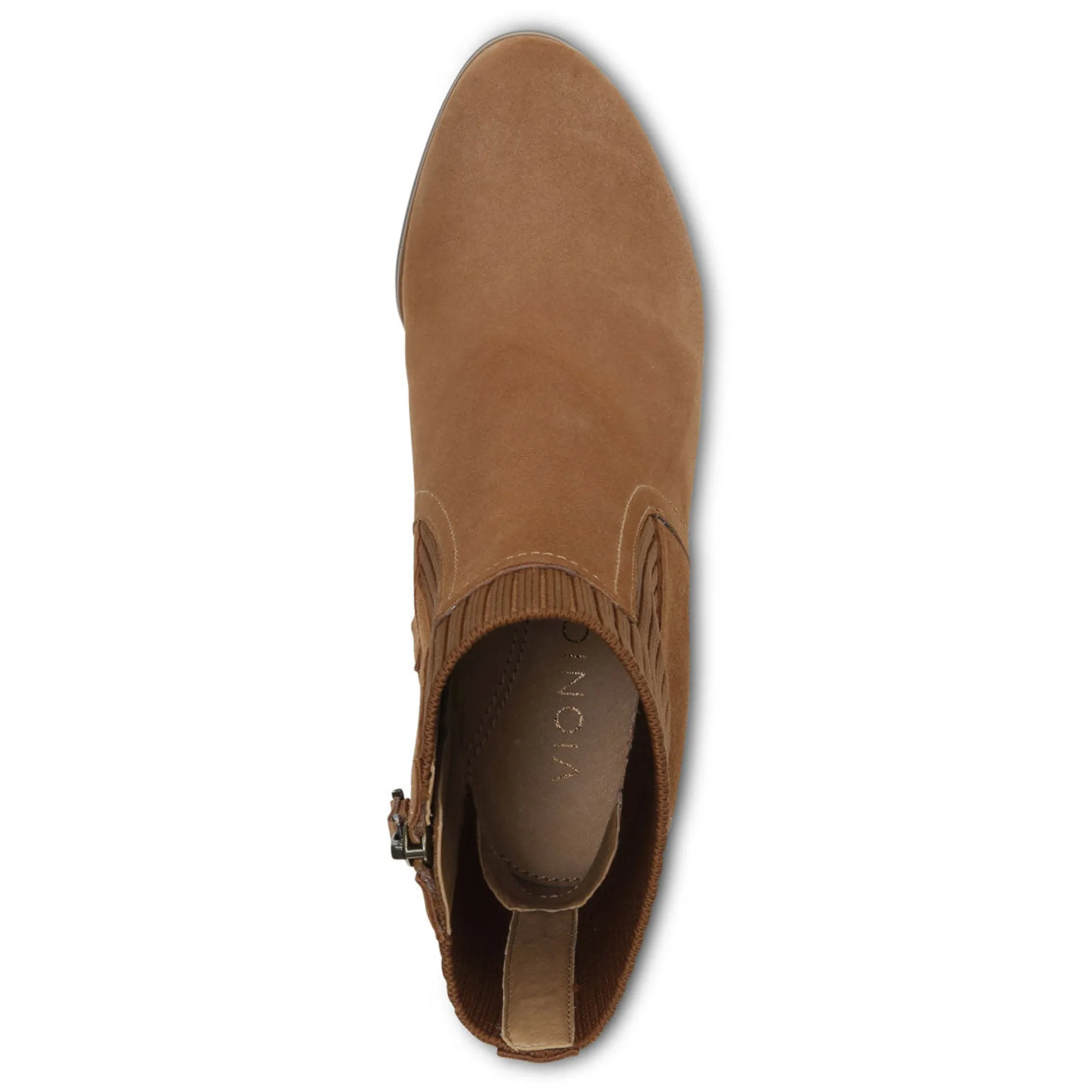 Outlet Vionic Kaylee Ankle Boot Black Suede Knit|Dark Taupe Suede/Knit|Olive|Toffee