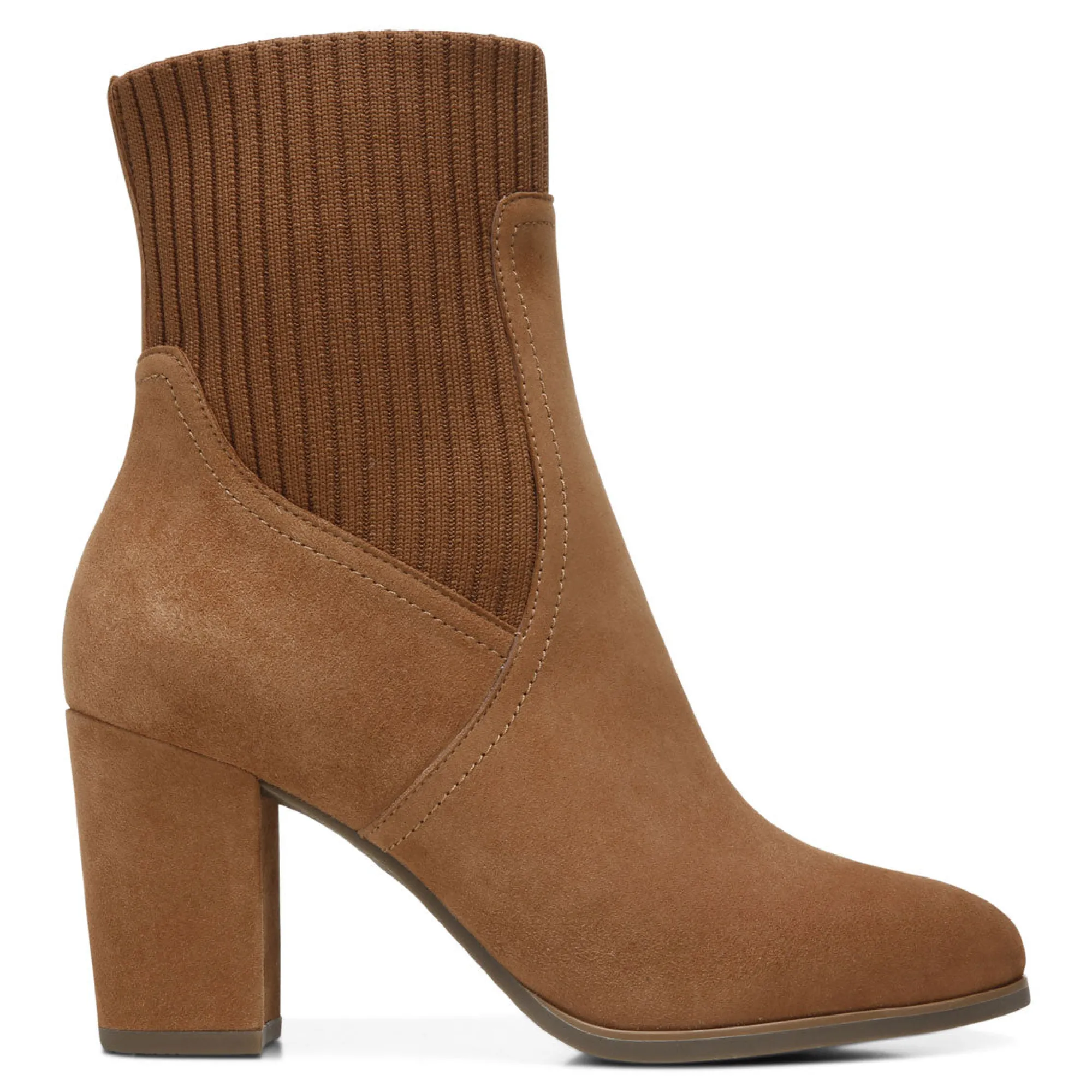 Outlet Vionic Kaylee Ankle Boot Black Suede Knit|Dark Taupe Suede/Knit|Olive|Toffee