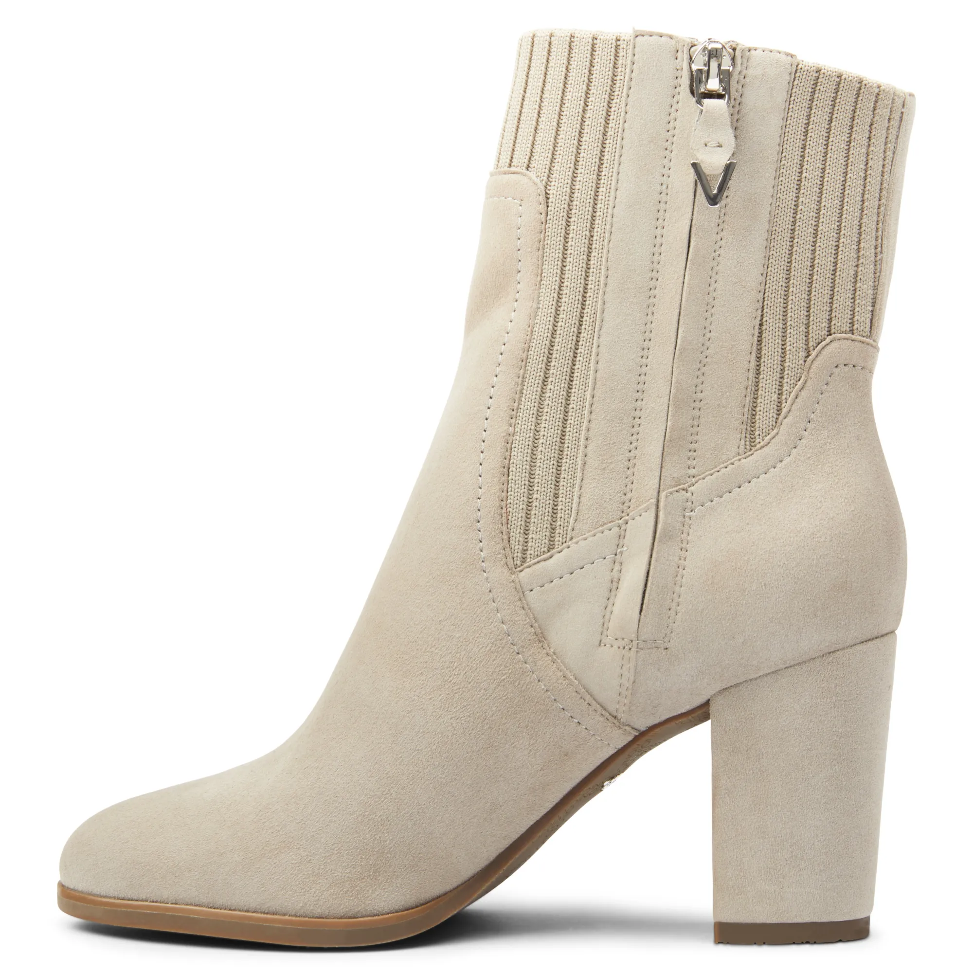 Outlet Vionic Kaylee Ankle Boot Black Suede Knit|Dark Taupe Suede/Knit|Olive|Toffee