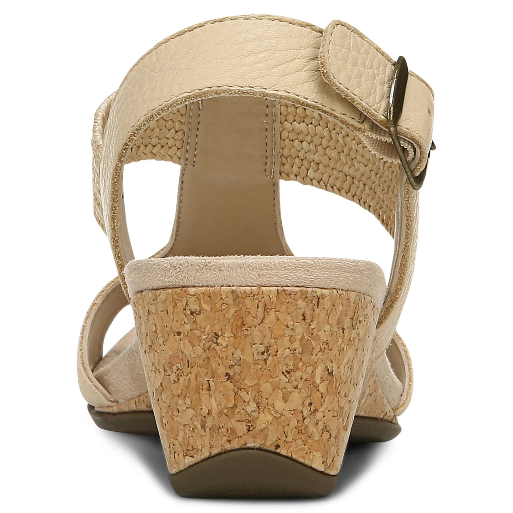 Online Vionic Kaytie Wedge Sandal Black|Blue Haze|Clay|Semolina