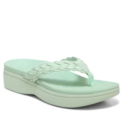 New Vionic Kenji Platform Sandal Ii Blue Shadow|Menta|Shell Pink