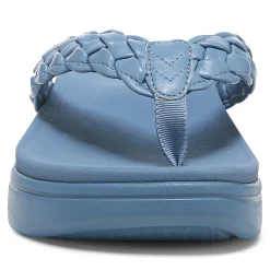 New Vionic Kenji Platform Sandal Ii Blue Shadow|Menta|Shell Pink