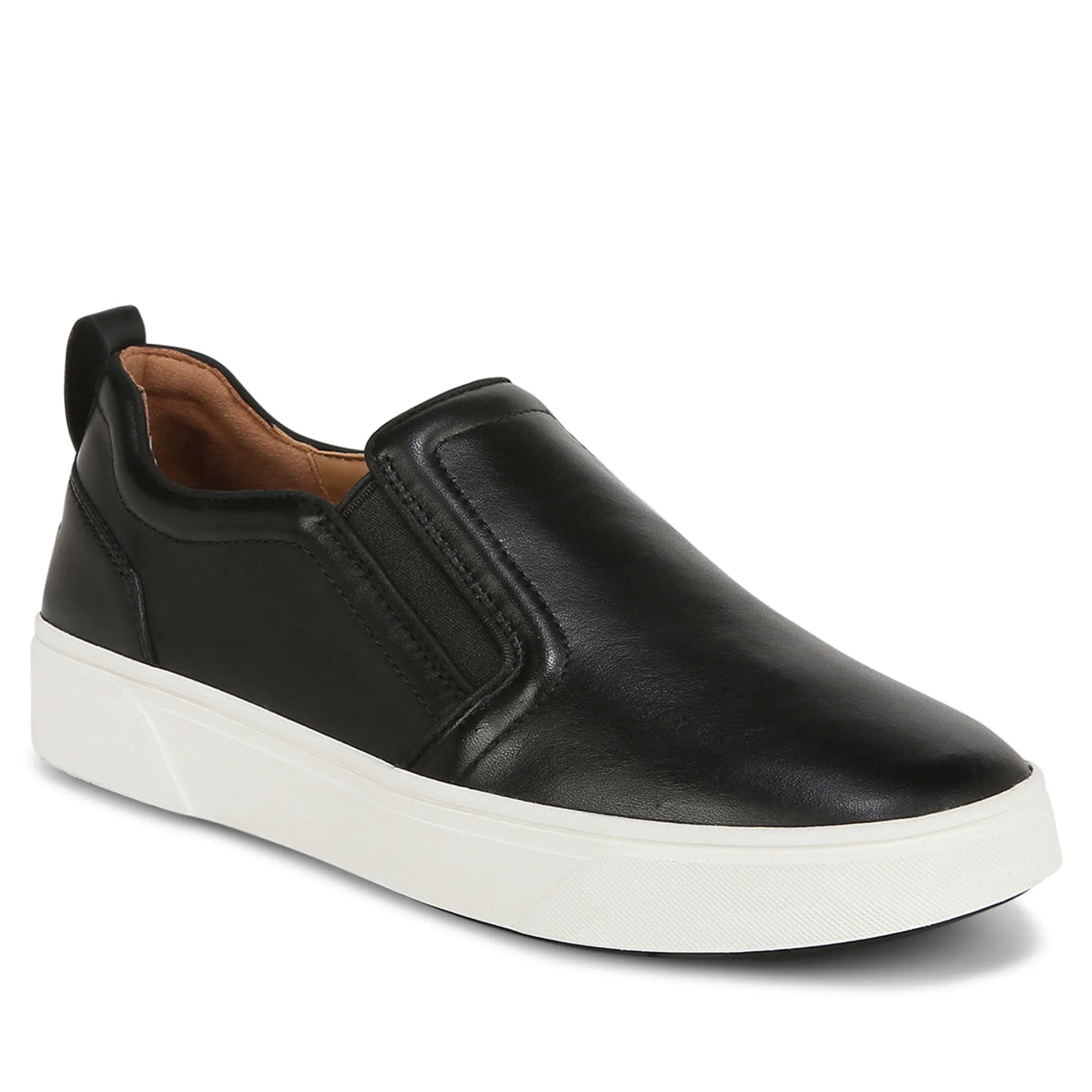 Best Vionic Kimmie Sneaker Black Leather|Sand Suede|Tan Leather