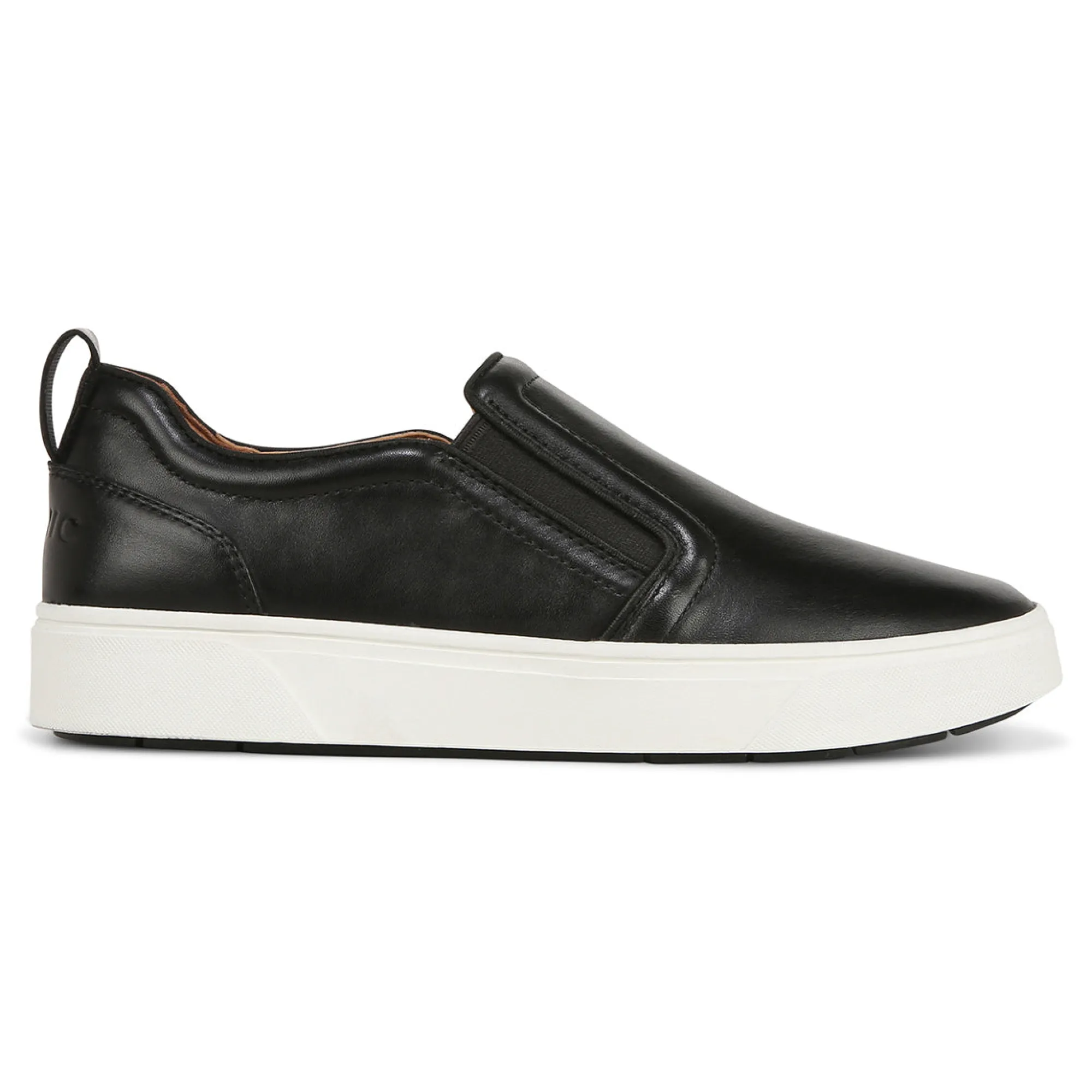Outlet Vionic Kimmie Sneaker (Wide) Black Leather