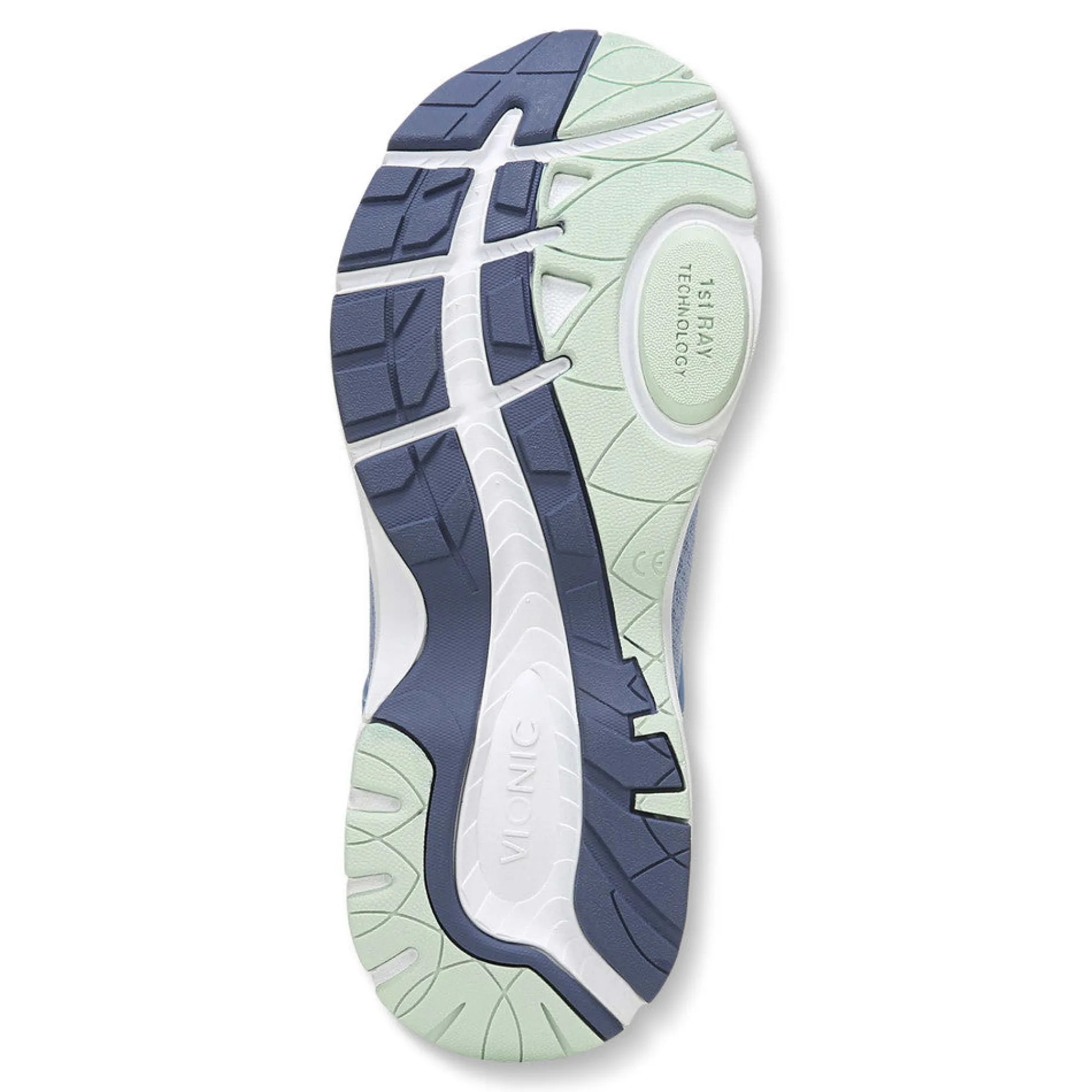 Clearance Vionic London Sneaker Black|Bluebell|Charcoal|Wasabi-Mint