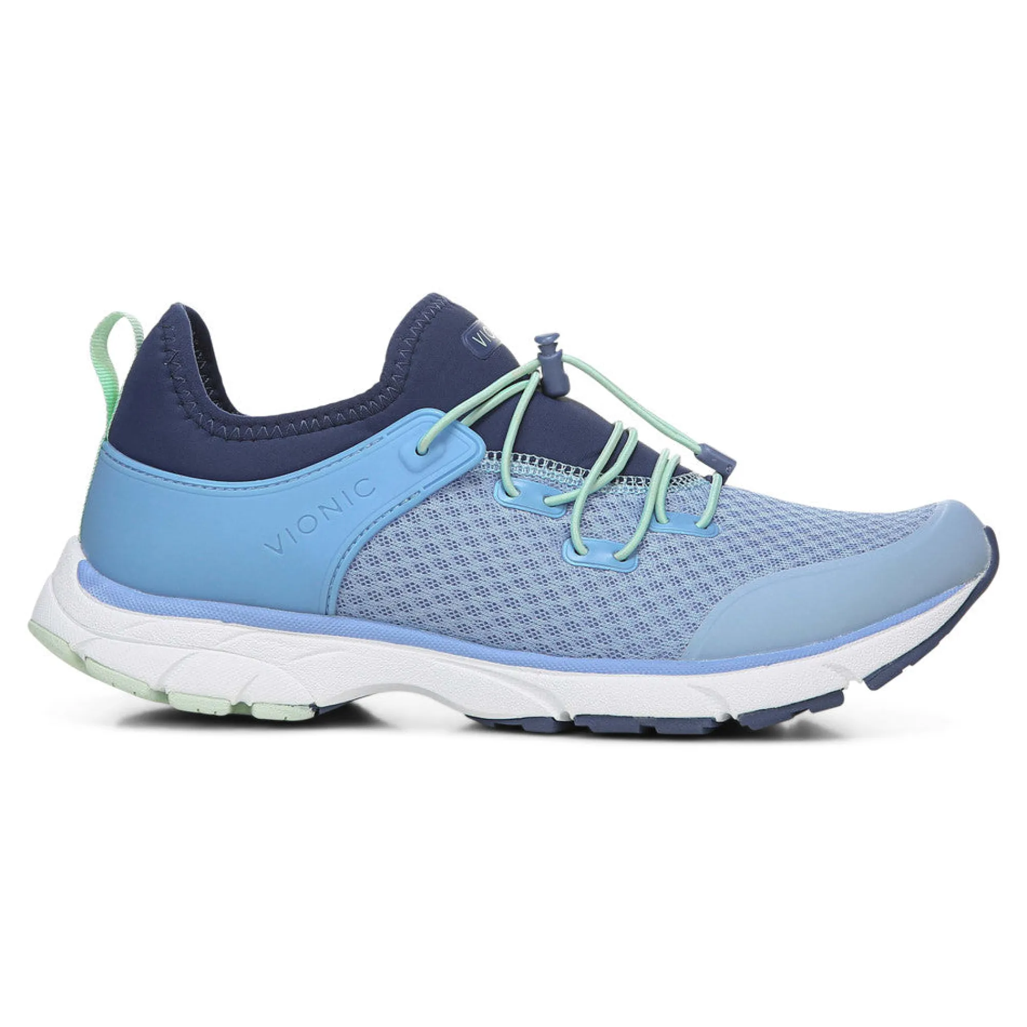 Clearance Vionic London Sneaker Black|Bluebell|Charcoal|Wasabi-Mint