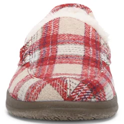 Store Vionic Lynez Slipper Ii Blue Plaid|Cloud Pink|Fuji Apple|Semolina