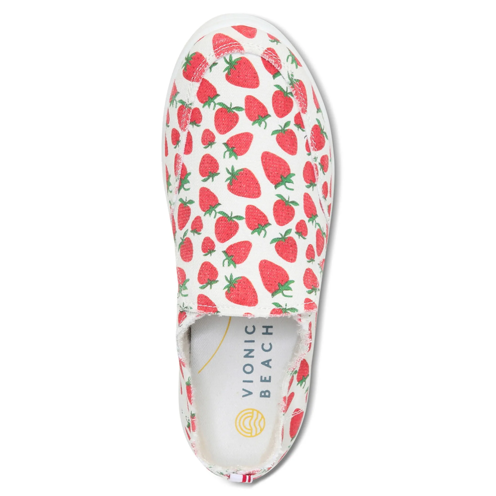 Clearance Vionic Malibu Slip On (Fruit) Blue Haze Orange Grove|Strawberries|White Lemons|White Orange Grove