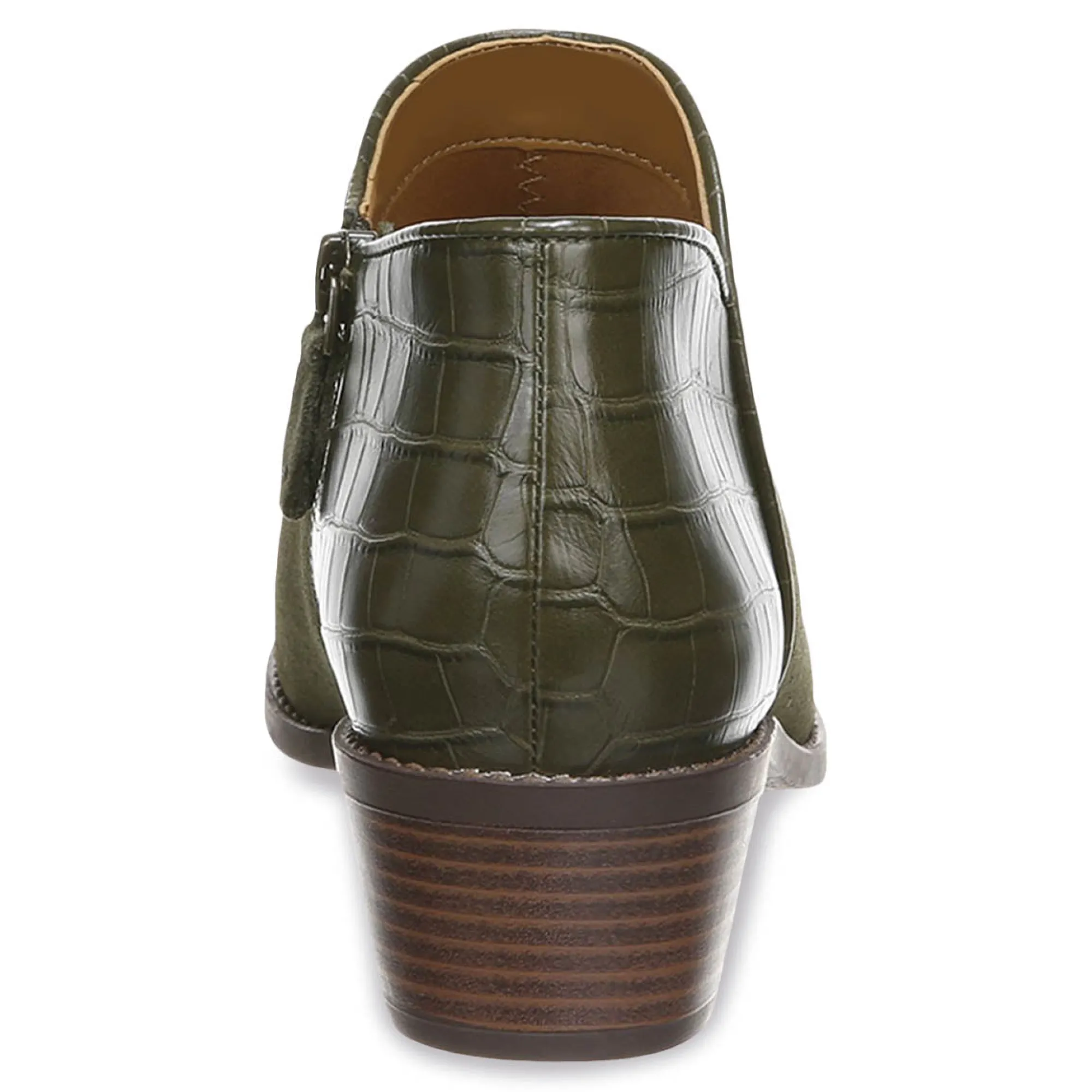 Online Vionic Marissa Ankle Bootie Black|Chocolate|Olive