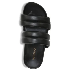 Sale Vionic Mayla Slide Sandal Blue Shadow|Black|Cream