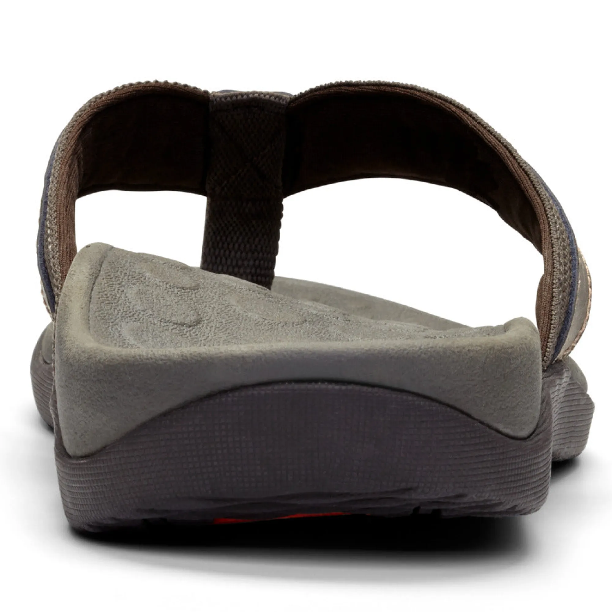 Best Vionic Men'S Tide Toe Post Sandal Black|Brown|Charcoal|Navy