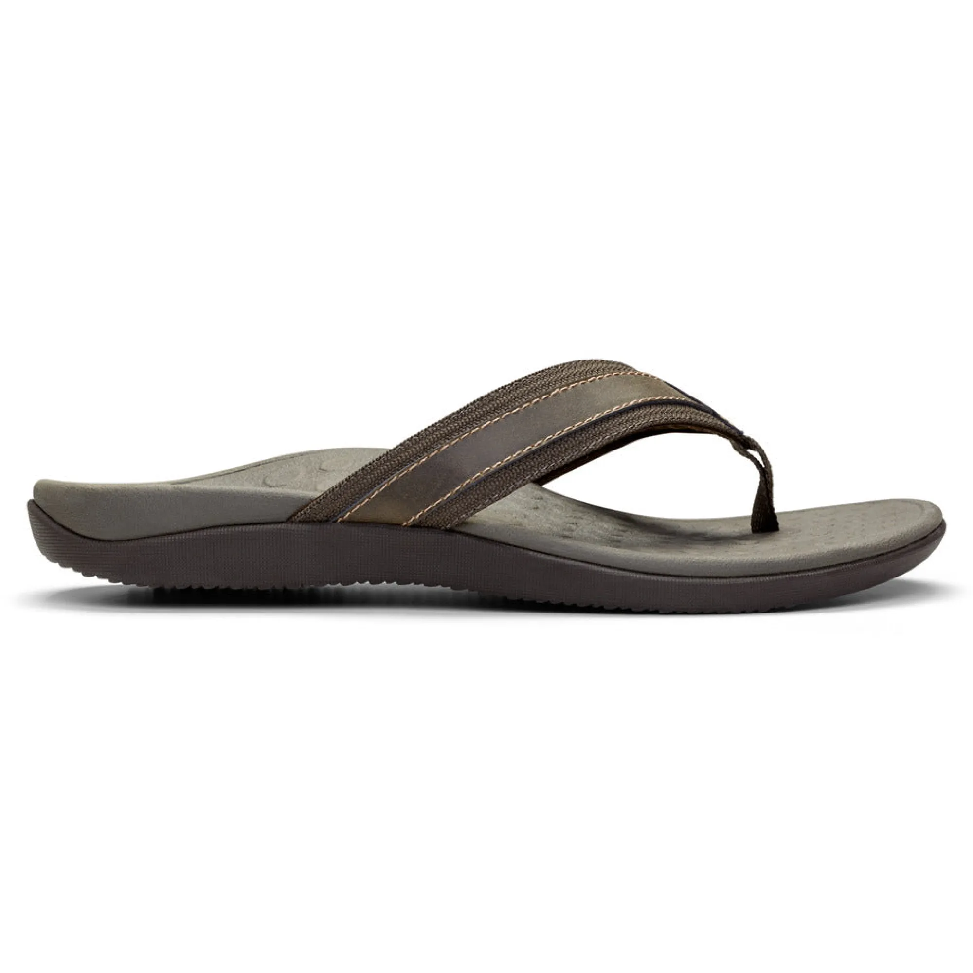 Best Vionic Men'S Tide Toe Post Sandal Black|Brown|Charcoal|Navy