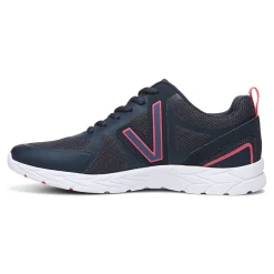 New Vionic Miles Ii Sneaker (Wide) Black/Charcoal|Blue Shadow|Navy/Pink|Vapor/Charcoal