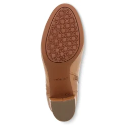 Fashion Vionic Nella Ankle Boot Black Leather|Camel Leather