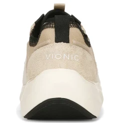 Shop Vionic Nimble Sneaker Cream Suede|Black Suede|Mist Suede