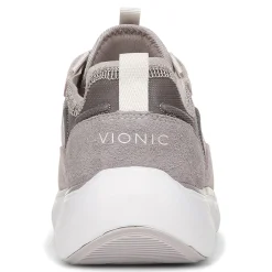 Shop Vionic Nimble Sneaker Cream Suede|Black Suede|Mist Suede