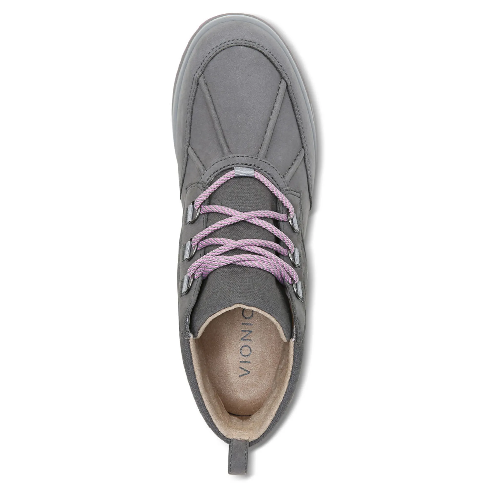 Store Vionic Nolan Waterproof Hiker Boot Black|Charcoal|Cream