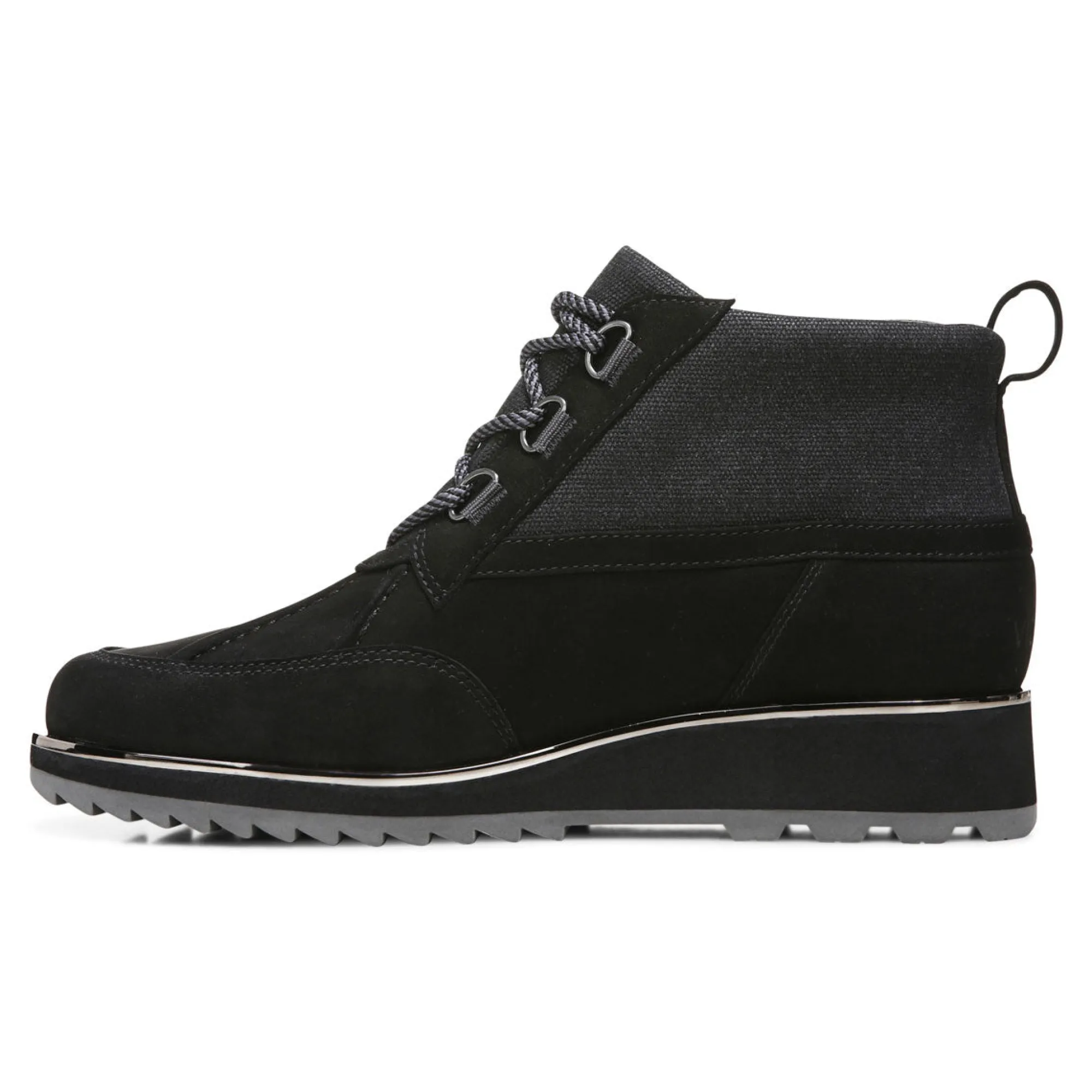 Store Vionic Nolan Waterproof Hiker Boot Black|Charcoal|Cream