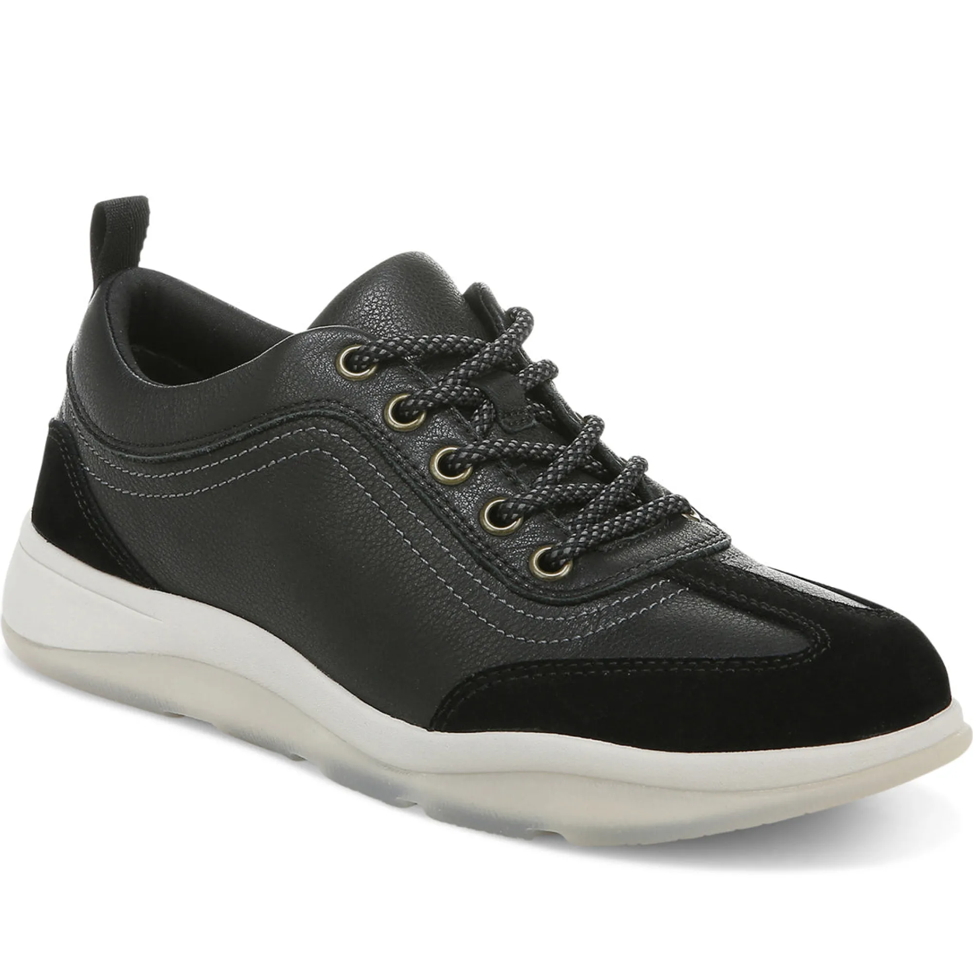Shop Vionic Nyla Sneaker Black|Marshmallow|Navy