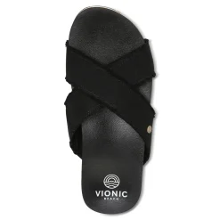 Sale Vionic Panama Sandal Black|Navy|Pale Lime|Poppy