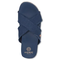Sale Vionic Panama Sandal Black|Navy|Pale Lime|Poppy