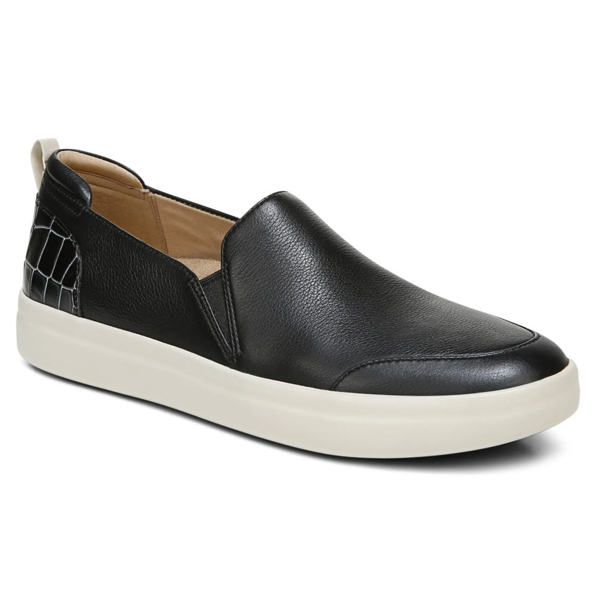 Best Sale Vionic Penelope Slip On Sneaker Black|Black/White Croco|Cream|Light Grey