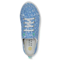 Shop Vionic Pismo Casual Sneaker Iii Classic Blue Poppy|Light Grey|Roze|Stargazer Poppy