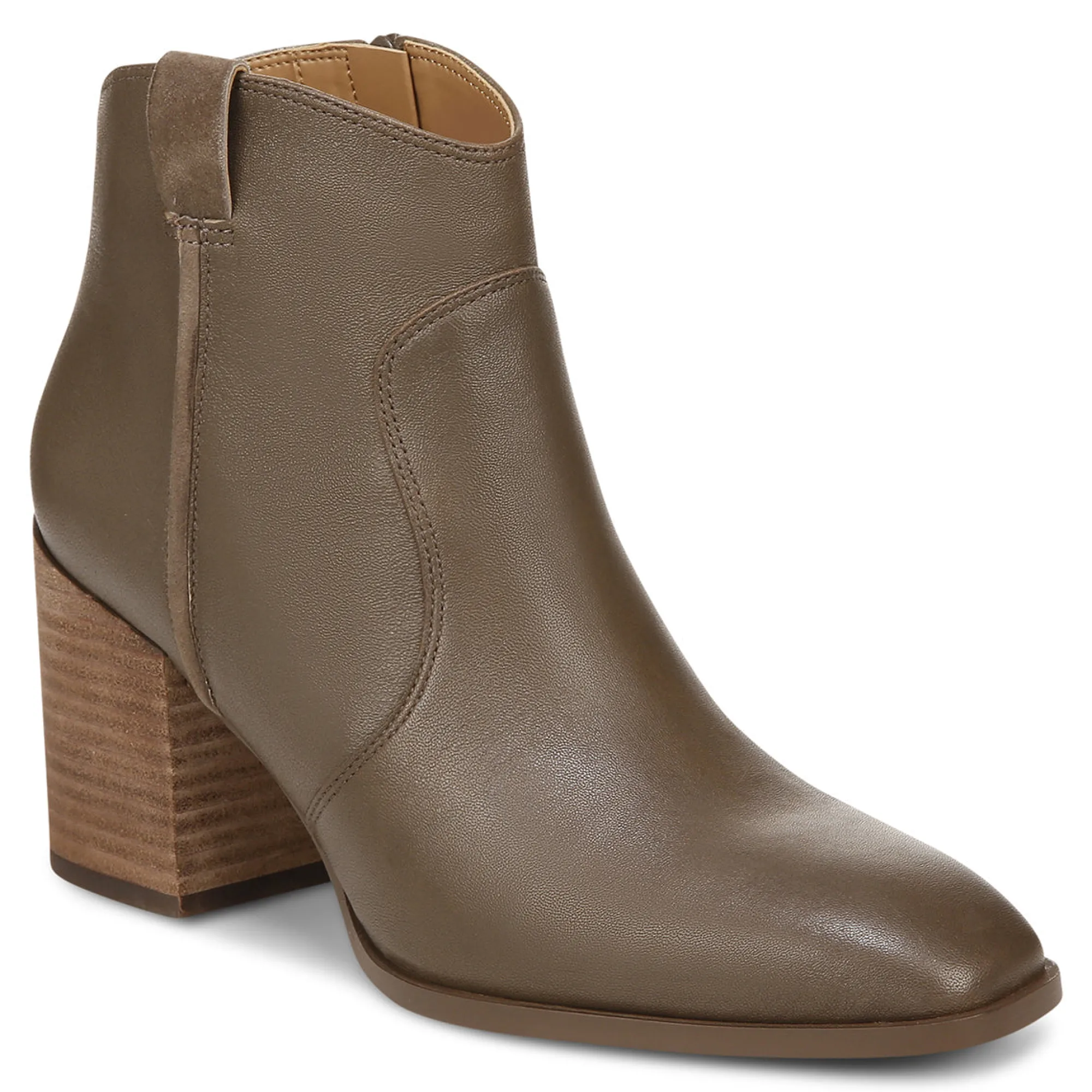 Flash Sale Vionic Regan Ankle Bootie Black Vintage Lthr|Chocolate Vintage Lthr|Greige Vintage