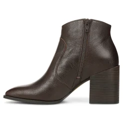 Flash Sale Vionic Regan Ankle Bootie Black Vintage Lthr|Chocolate Vintage Lthr|Greige Vintage