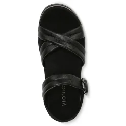 Outlet Vionic Reyna Platform Sandal Black|Blue Shadow|Cream|Vapor