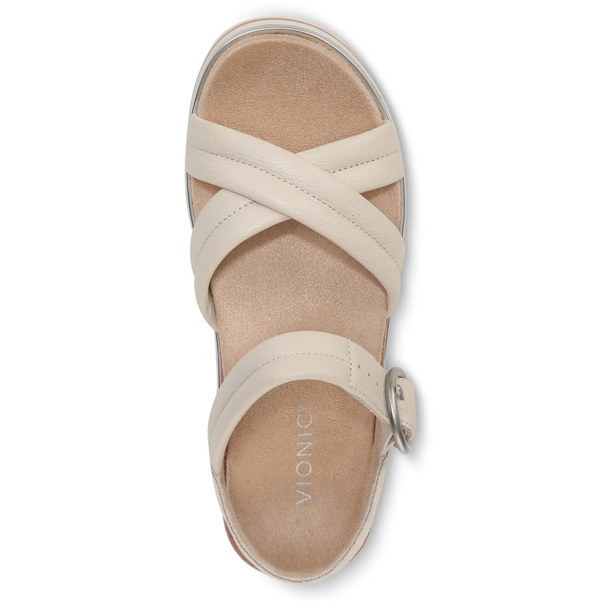 Outlet Vionic Reyna Platform Sandal Black|Blue Shadow|Cream|Vapor