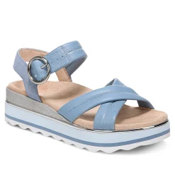 Outlet Vionic Reyna Platform Sandal Black|Blue Shadow|Cream|Vapor