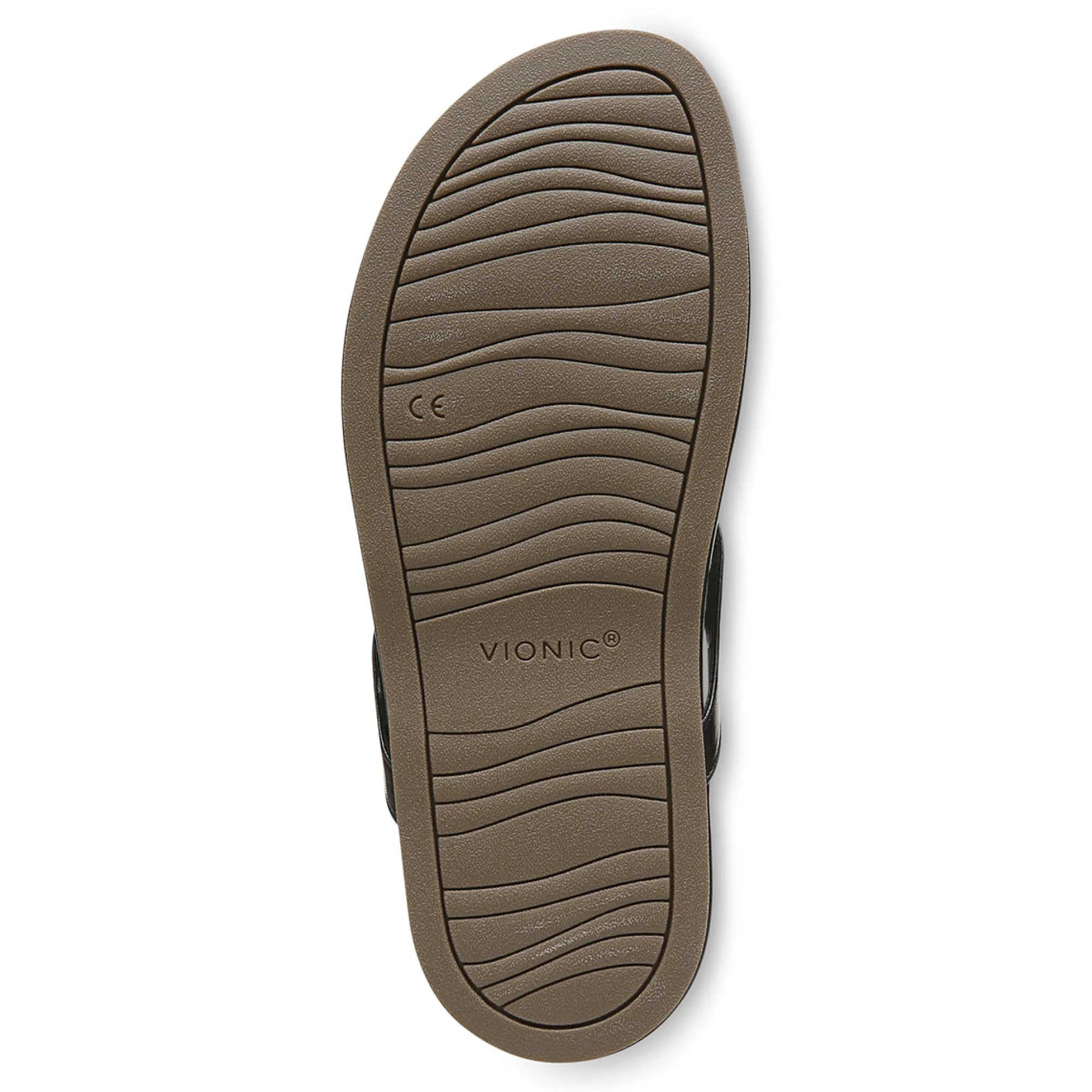 Clearance Vionic Solari Toe Post Sandal Clay|Black|Cream