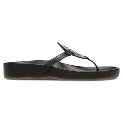 Clearance Vionic Solari Toe Post Sandal Clay|Black|Cream