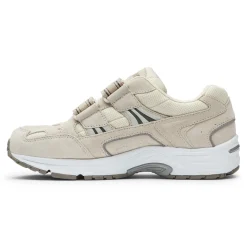 Hot Vionic Tabi Walker (Wide) Black|Cream Suede|White-Blue