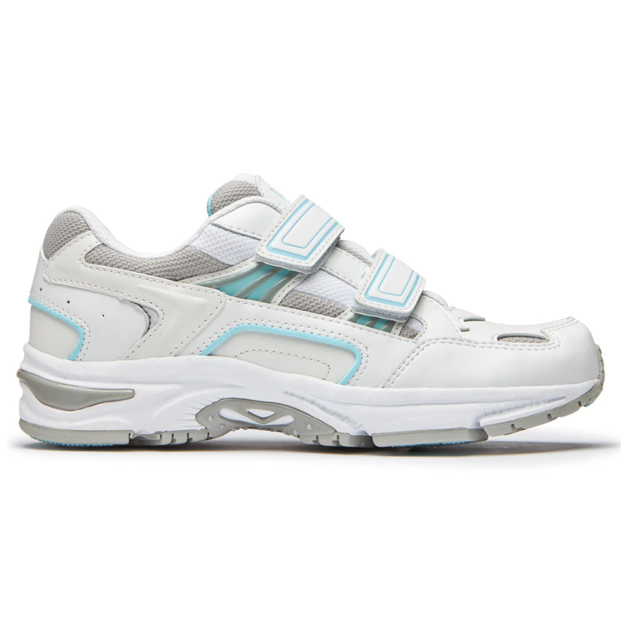 Hot Vionic Tabi Walker (Wide) Black|Cream Suede|White-Blue