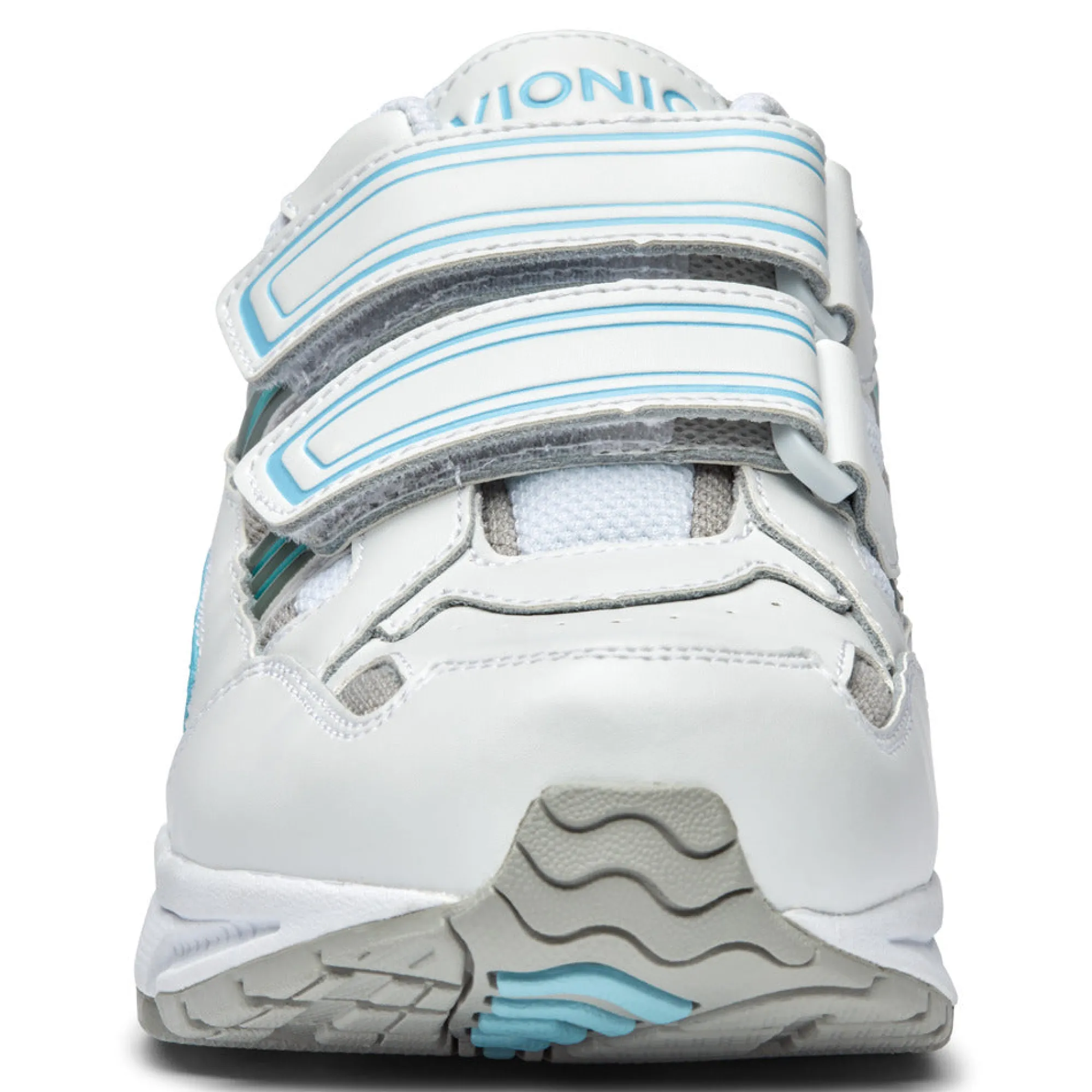 Hot Vionic Tabi Walker (Wide) Black|Cream Suede|White-Blue