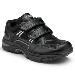 Hot Vionic Tabi Walker (Wide) Black|Cream Suede|White-Blue