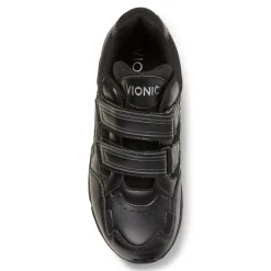 Hot Vionic Tabi Walker (Wide) Black|Cream Suede|White-Blue