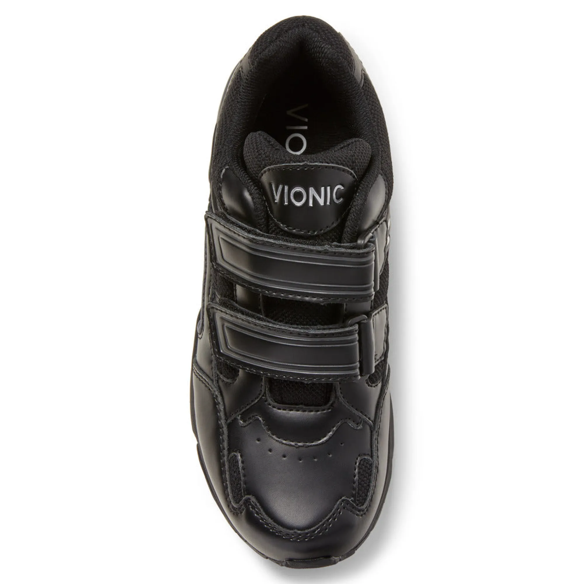 Hot Vionic Tabi Walker (Wide) Black|Cream Suede|White-Blue