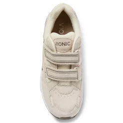 Hot Vionic Tabi Walker (Wide) Black|Cream Suede|White-Blue