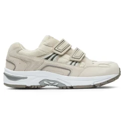 Hot Vionic Tabi Walker (Wide) Black|Cream Suede|White-Blue