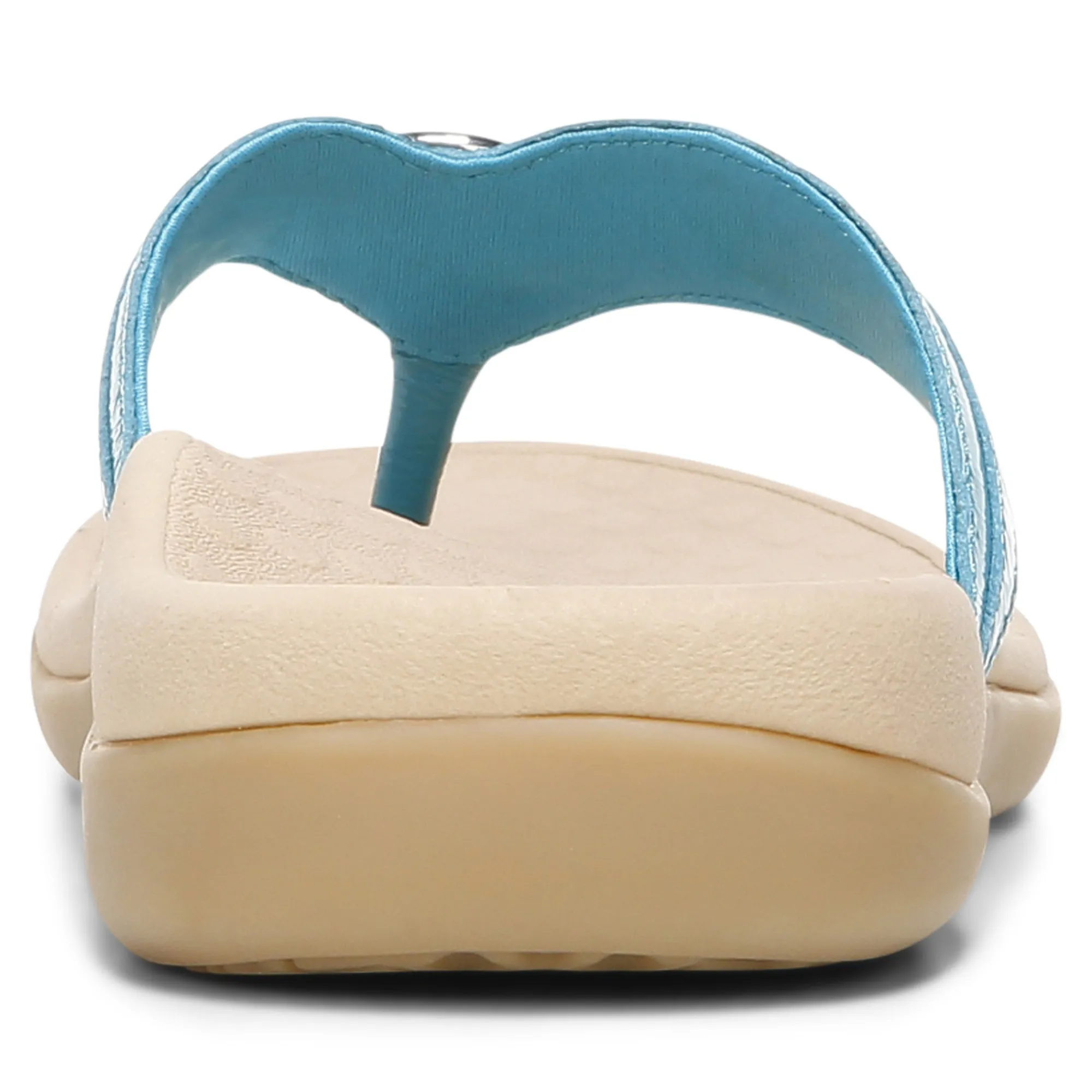 Hot Vionic Tide Aloe Toe Post Sandal Ii Lake Blue|Love Potion|Marigold|Olive