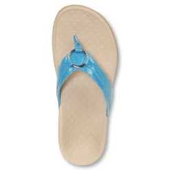 Hot Vionic Tide Aloe Toe Post Sandal Ii Lake Blue|Love Potion|Marigold|Olive