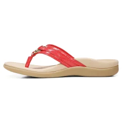 Hot Vionic Tide Aloe Toe Post Sandal Ii Lake Blue|Love Potion|Marigold|Olive