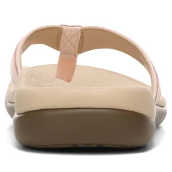 Outlet Vionic Tide Ii Toe Post Sandal Black|Bronze|Gold Cork|Lichen