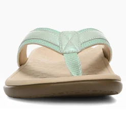 Outlet Vionic Tide Ii Toe Post Sandal Black|Bronze|Gold Cork|Lichen