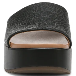 Best Sale Vionic Trista Platform Sandal Black Tumbled|Cream