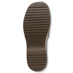 Best Sale Vionic Trista Platform Sandal Black Tumbled|Cream