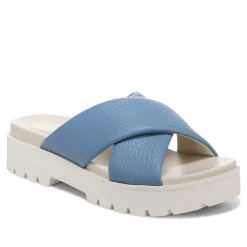 Outlet Vionic Vesta Platform Lug Sandal Blue Shadow|Cream|Macaroon|Pale Lime
